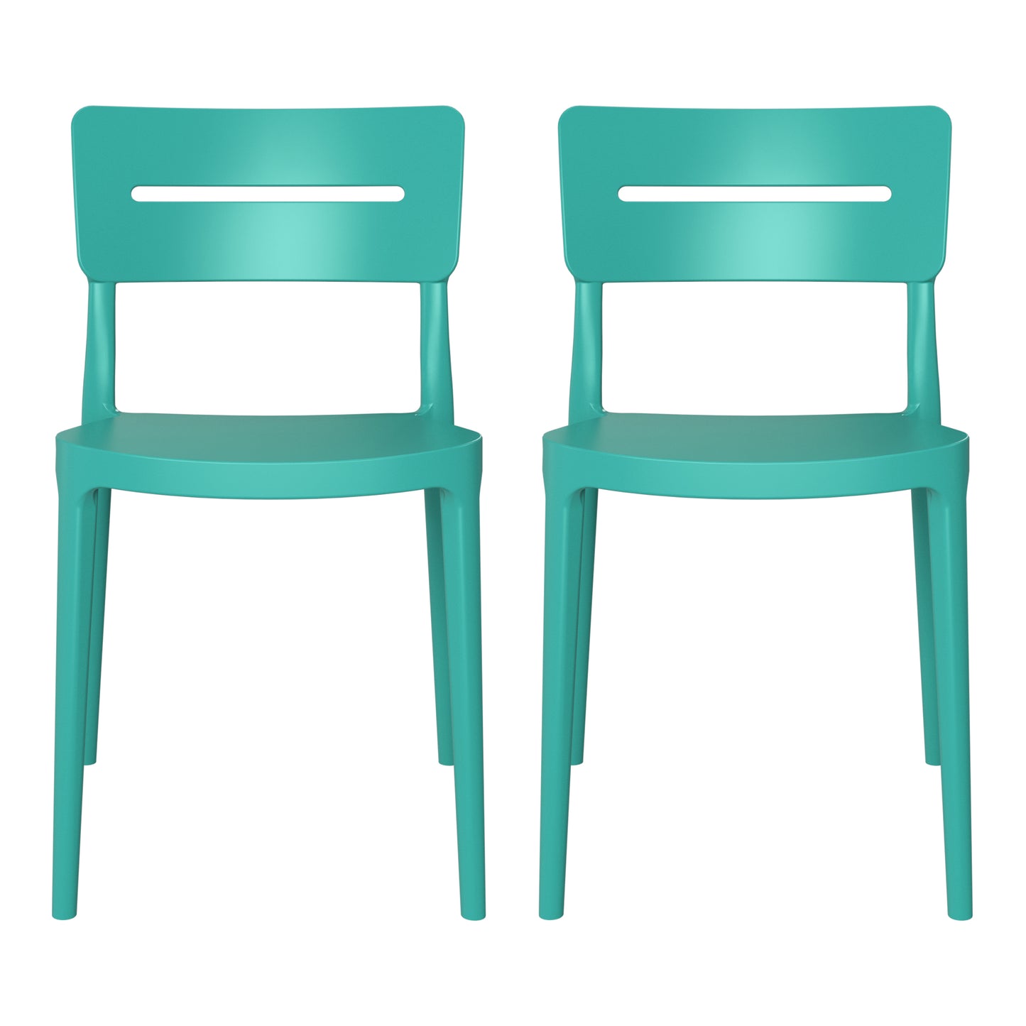 Polyform Stacking Dining Side Chair (Set of 2)
