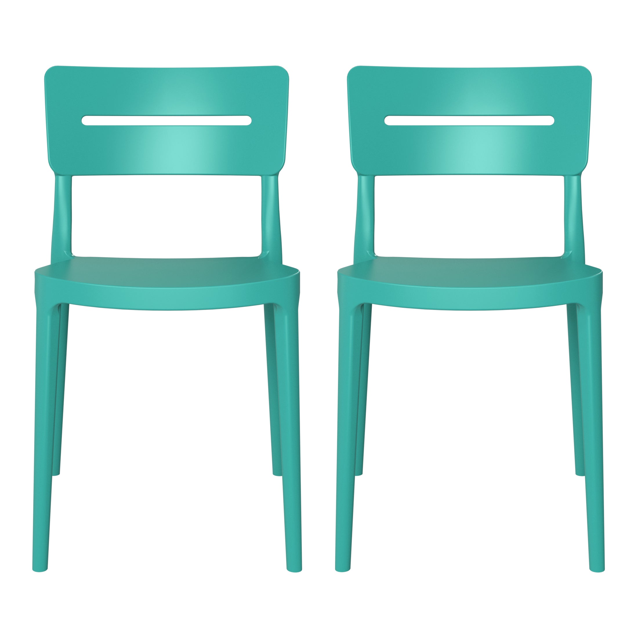 Polyform Stacking Dining Side Chair (Set of 2)