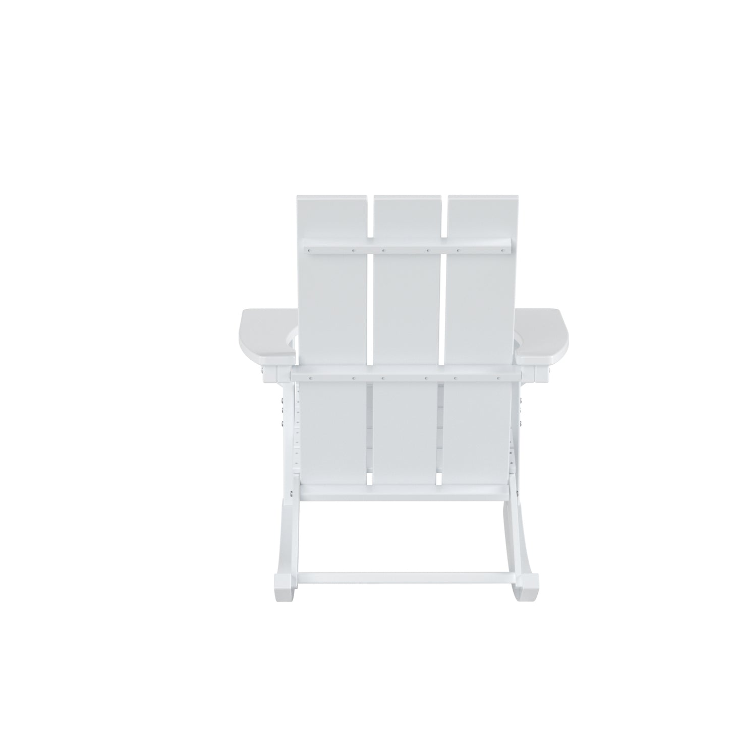 Malibu Modern All-Weather Outdoor Rocking Adirondack Chair
