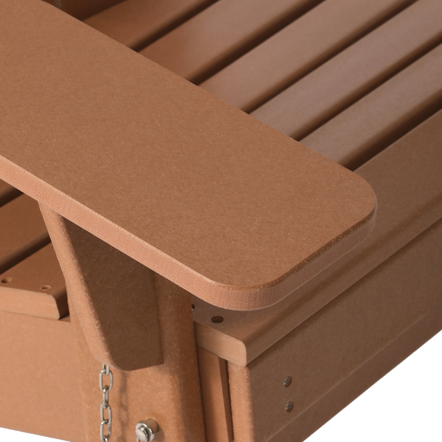 Chatham Folding Adjustable Adirondack Chair with Cup Holder and Hideaway Ottoman