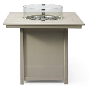 Sedona Square 42" Counter Fire Pit Table
