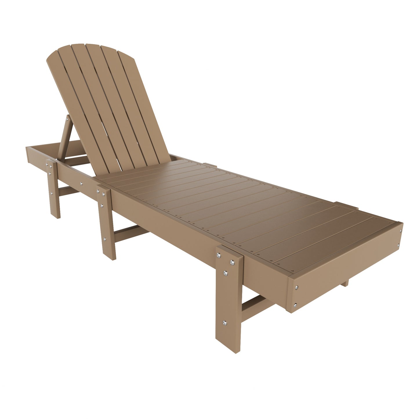 Westport Classic All-Weather Outdoor Adirondack Reclining Sun Lounger