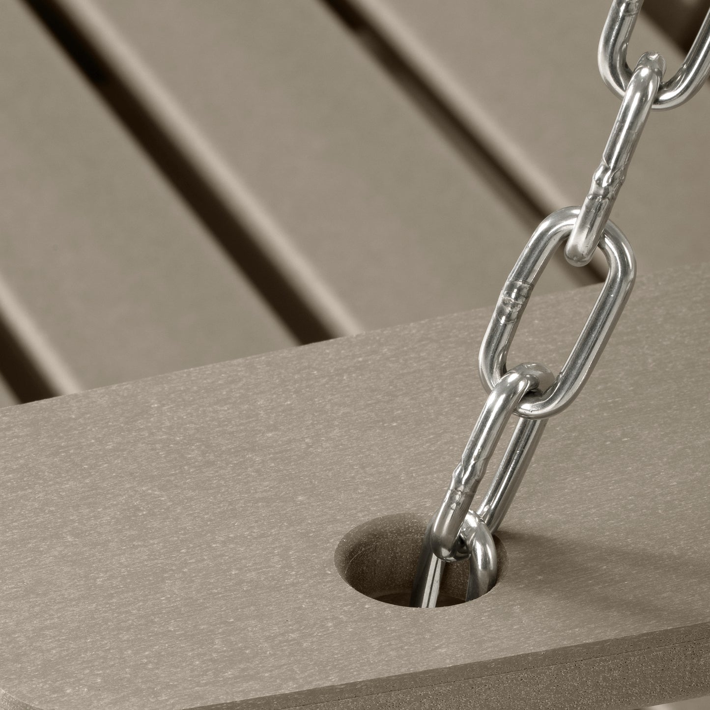 Charleston 54" Porch Swing with Folding Cup Holder