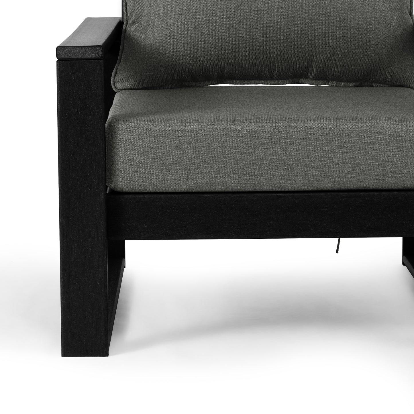 Signature All-Weather Outdoor Modular Patio Deep Seating Club Arm Chair