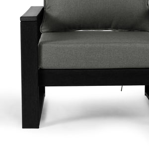 Signature All-Weather Outdoor Modular Patio Deep Seating Club Arm Chair