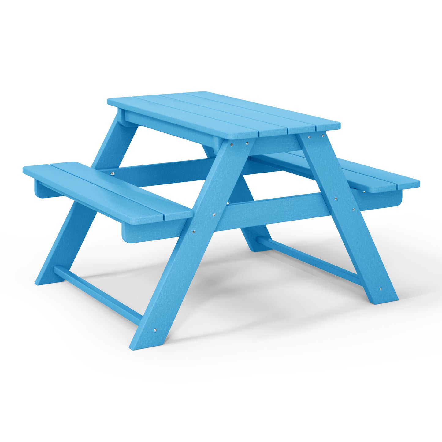 Tiny Terraces Kids' All-Weather Outdoor Picnic Table