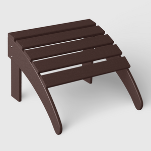 All-Weather Outdoor Adirondack Chair Folding Foot Rest/Ottoman