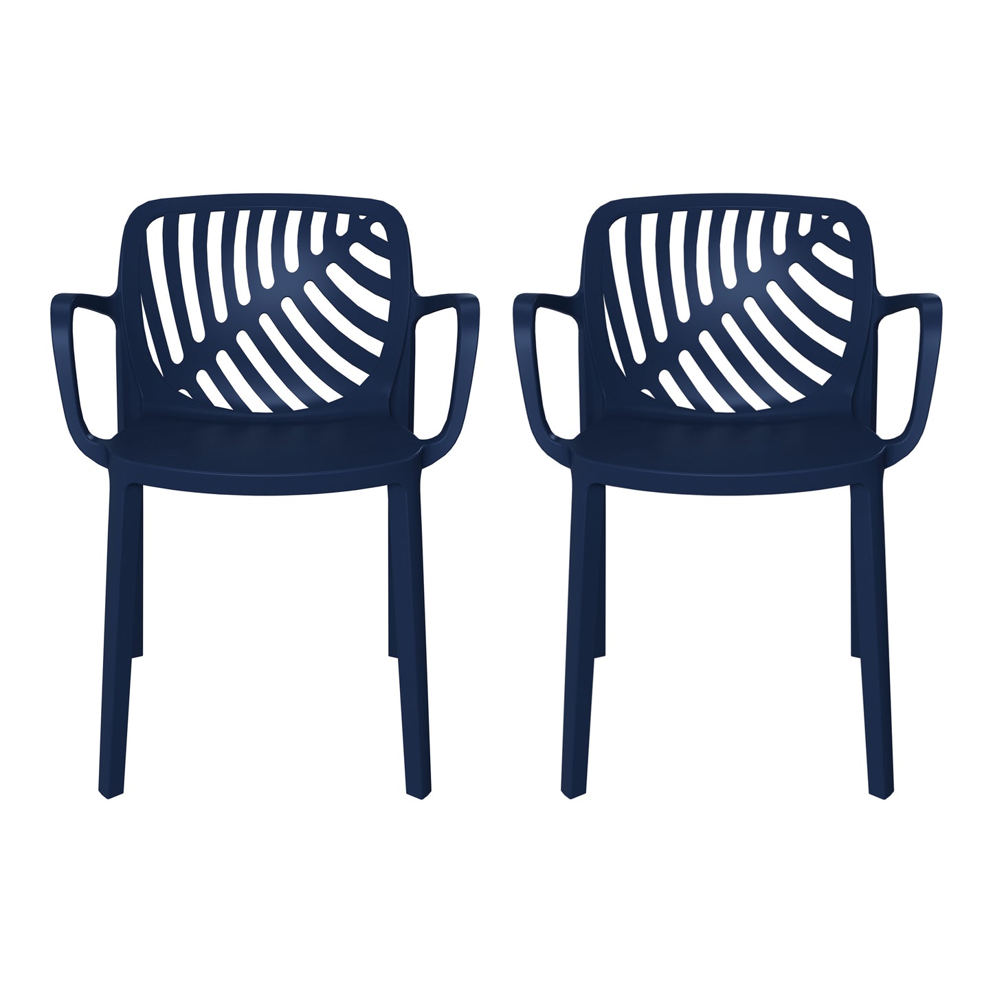Polyform Stacking Dining Arm Chair (Set of 2)