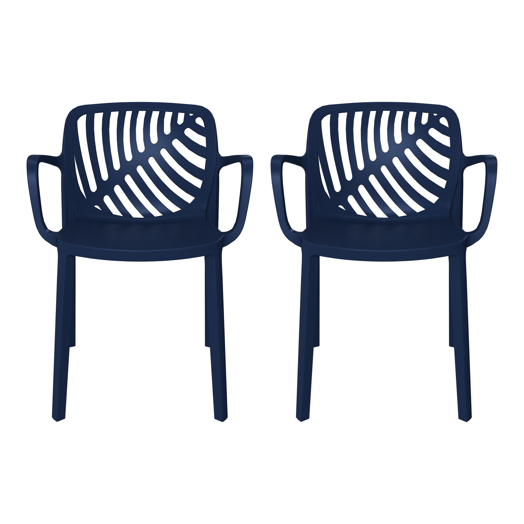 Polyform Stacking Dining Arm Chair (Set of 2)
