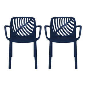 Polyform Stacking Dining Arm Chair (Set of 2)