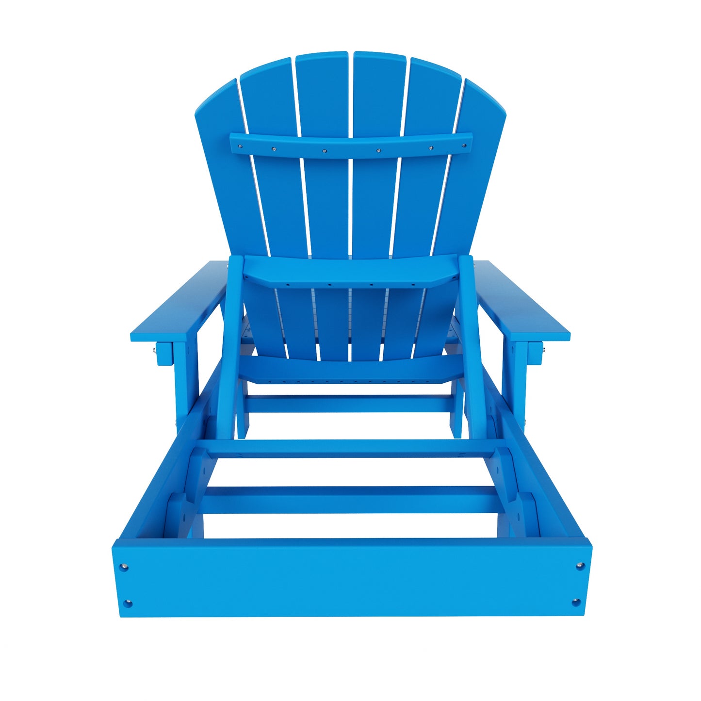 Westport Classic All-Weather Outdoor Adirondack Reclining Sun Lounger With Arms Rests
