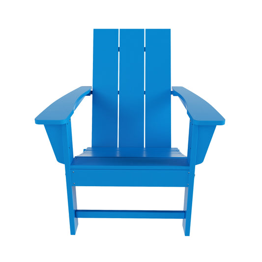 Malibu Modern All-Weather Outdoor Folding Adirondack Chair