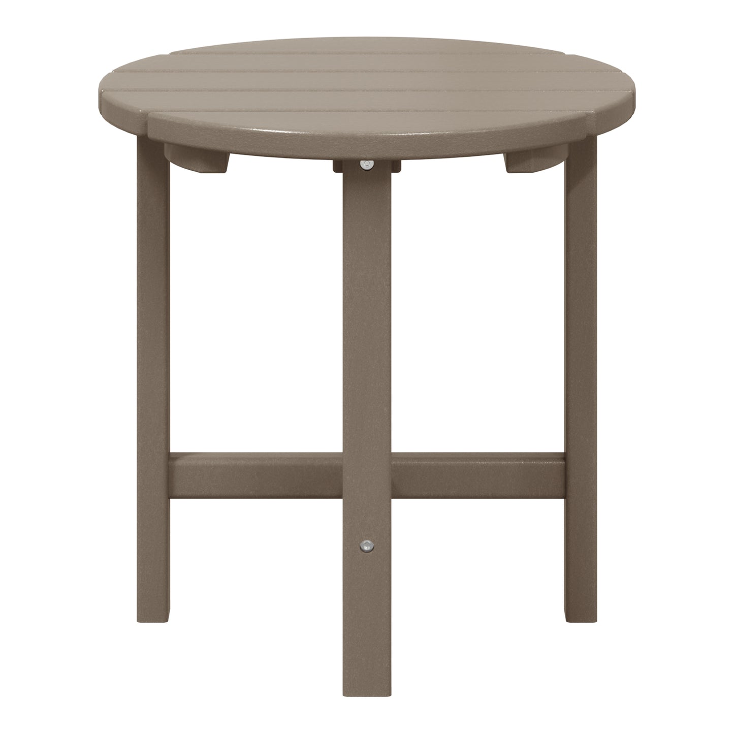Tuscany All-Weather Outdoor Round Side Table (18" Height)