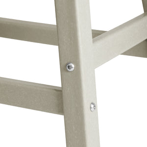 Stockholm All-Weather Outdoor Saddle Bar Stool (29" Height)