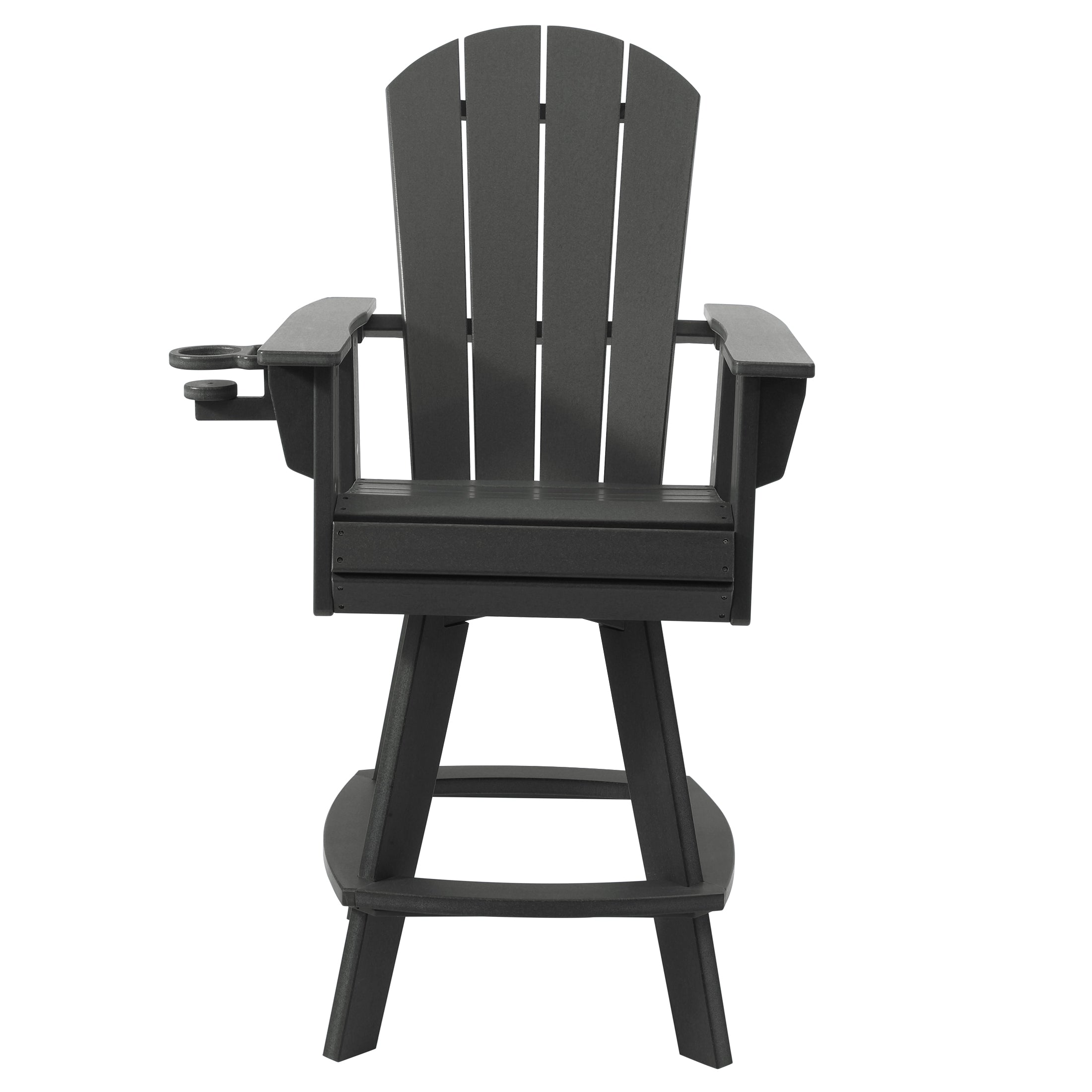 Chatham Adirondack Swivel Bar Chair with Cup Holder