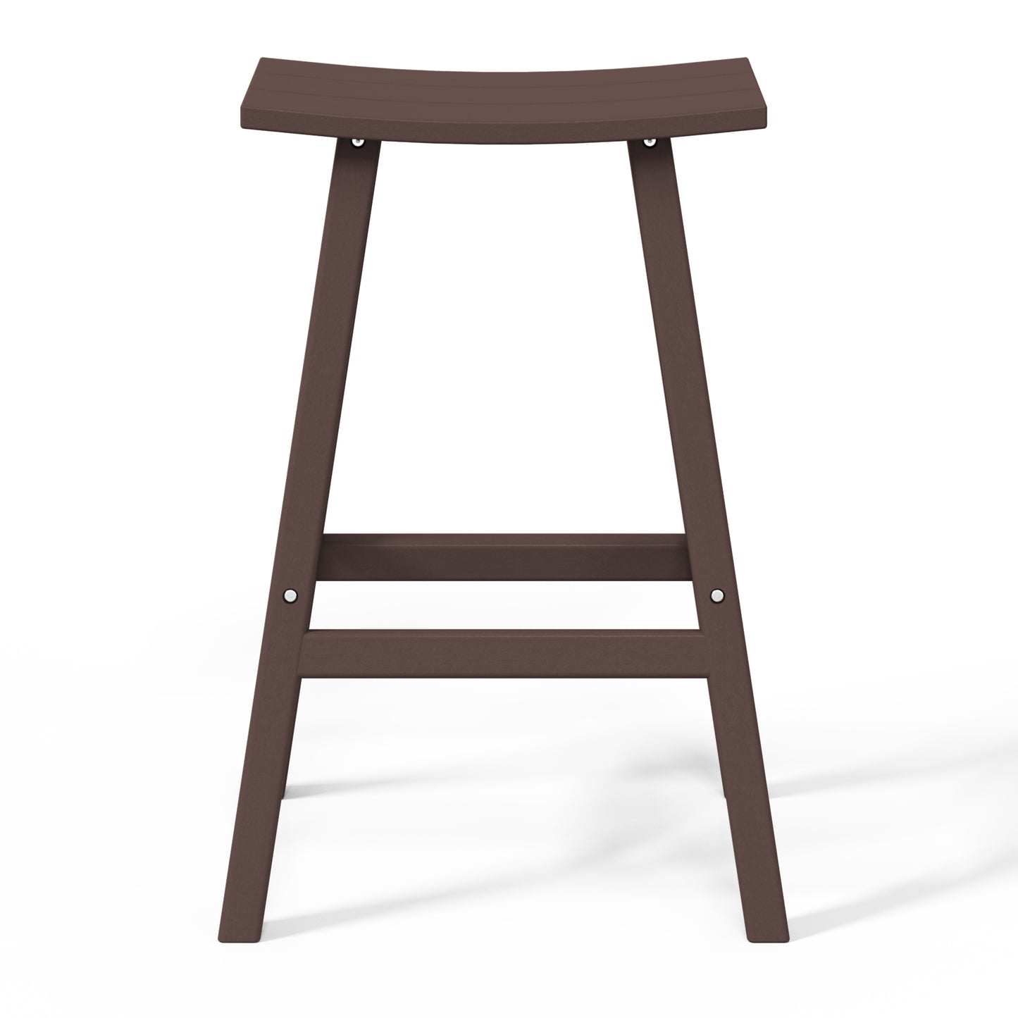 Stockholm All-Weather Outdoor Saddle Bar Stool (29" Height)