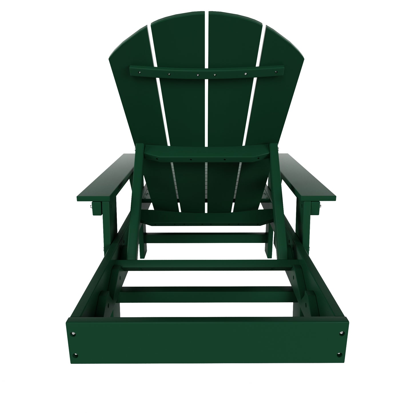 Chatham All-Weather Outdoor Adirondack Reclining Sun Lounger With Arms Rests & Wheels