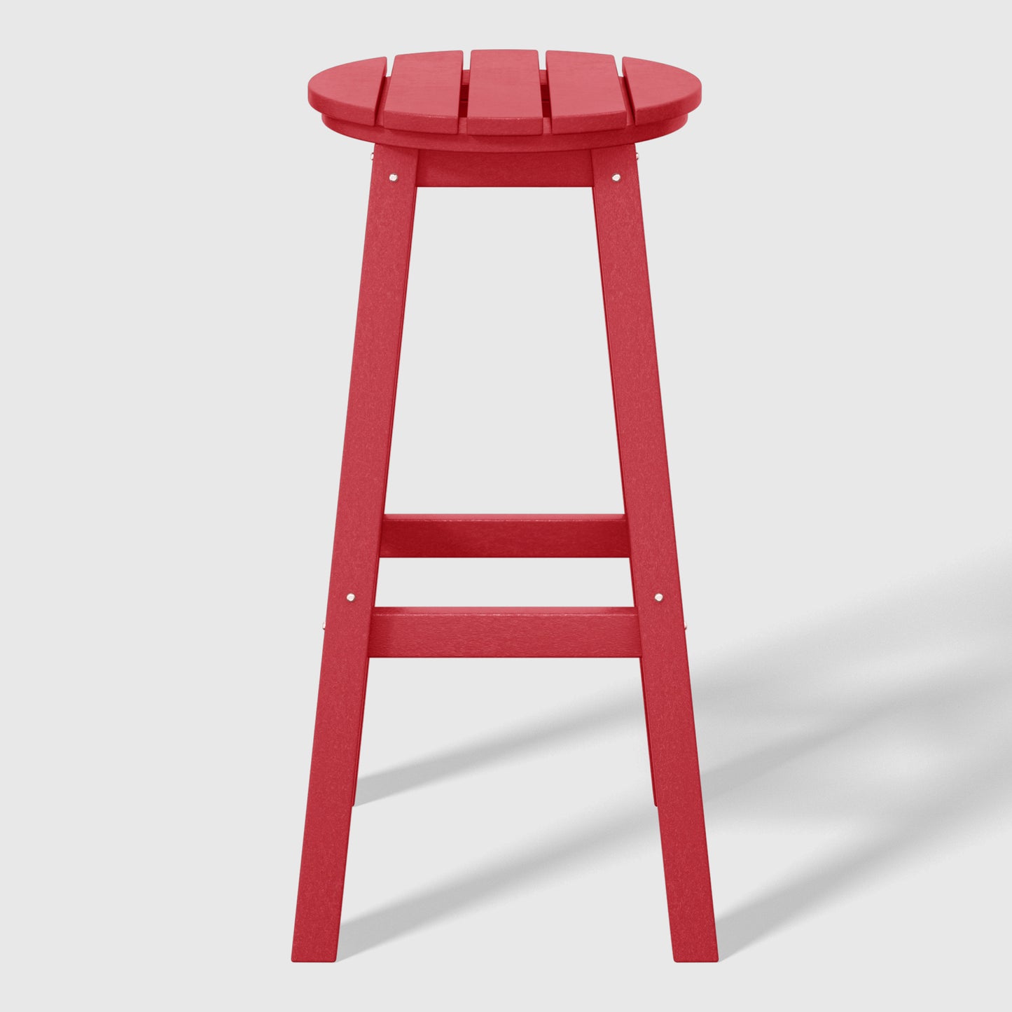 Stockholm All-Weather Outdoor Round Bar Stool (29" Height)