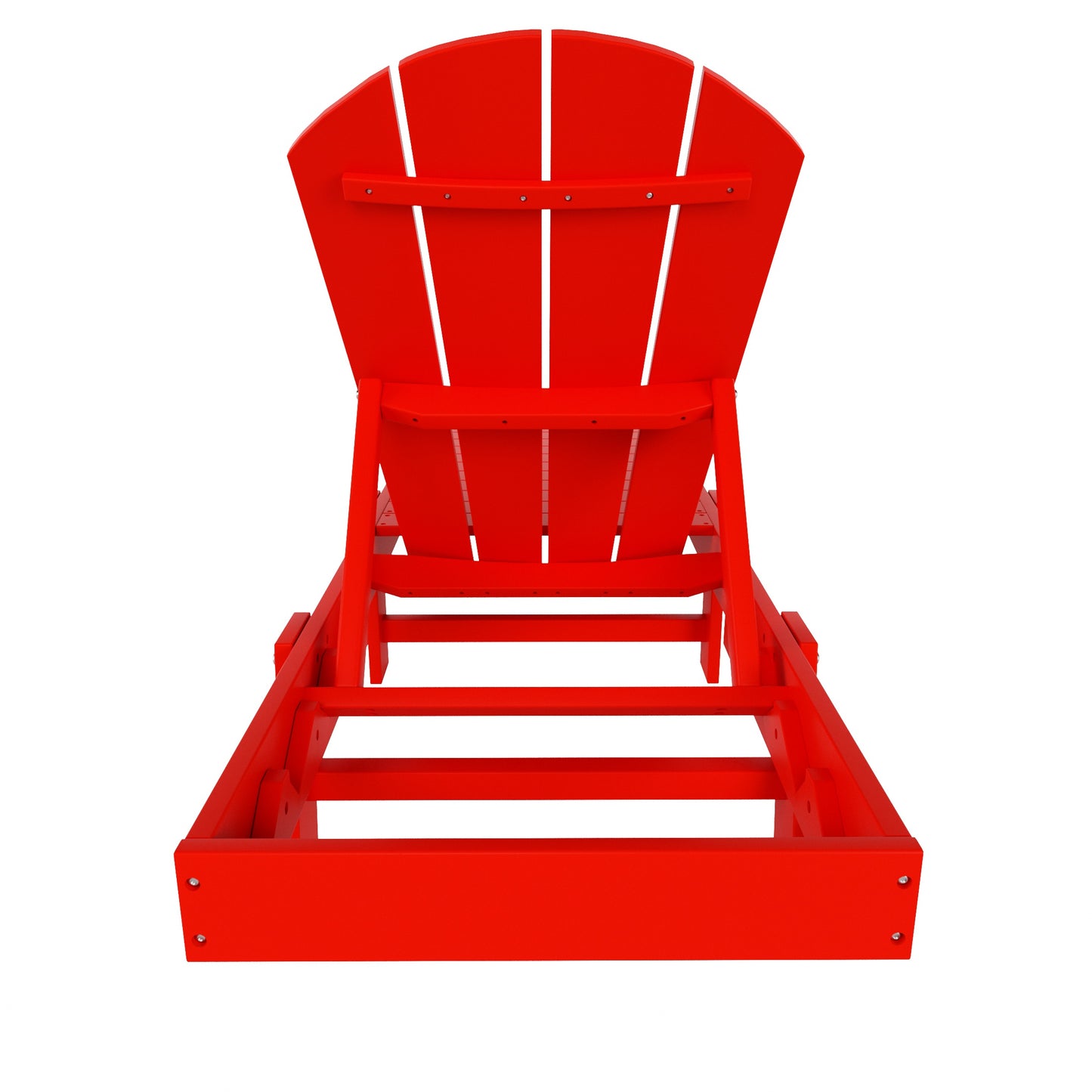 Chatham All-Weather Outdoor Adirondack Reclining Sun Lounger With Wheels