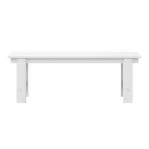 Concord All-Weather Outdoor Patio Bench (48" Wide)