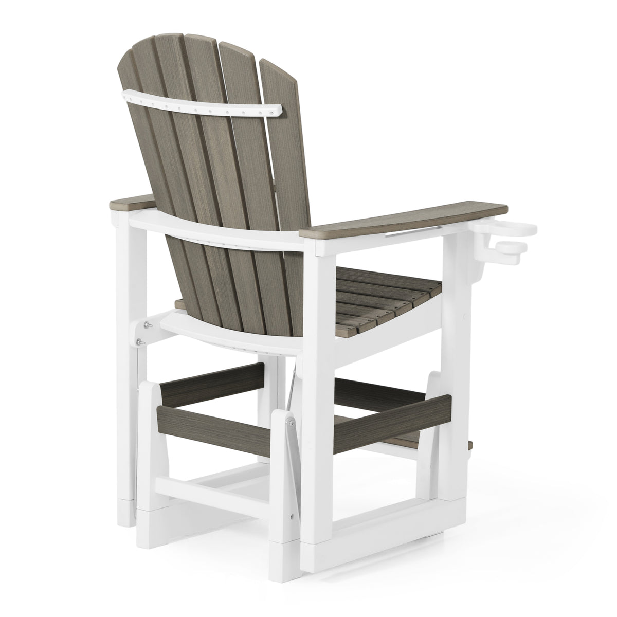 Adirondack Counter Glider With Cup Holder