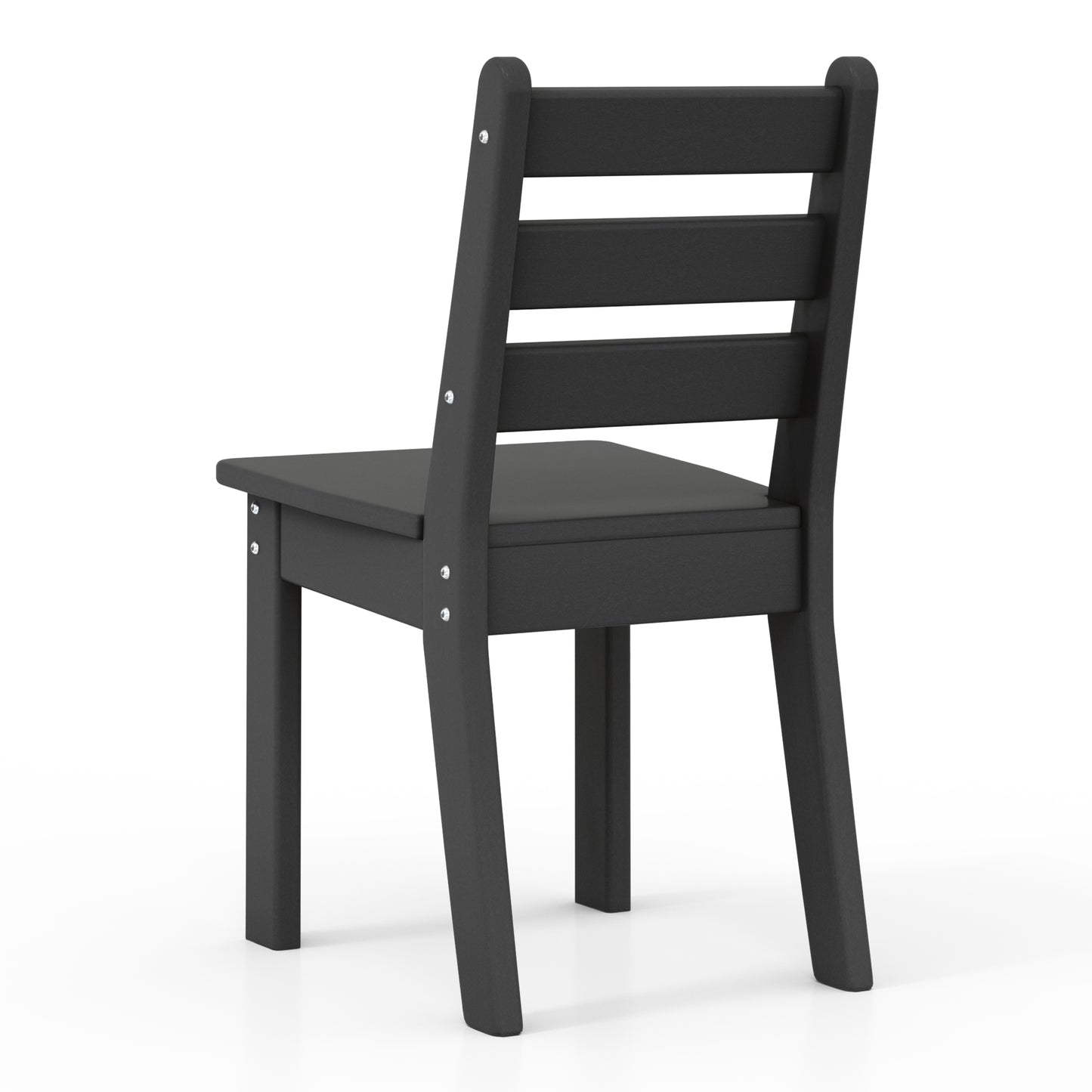 Tiny Terraces Kids' All-Weather Outdoor Dining Chair (Set of 2)