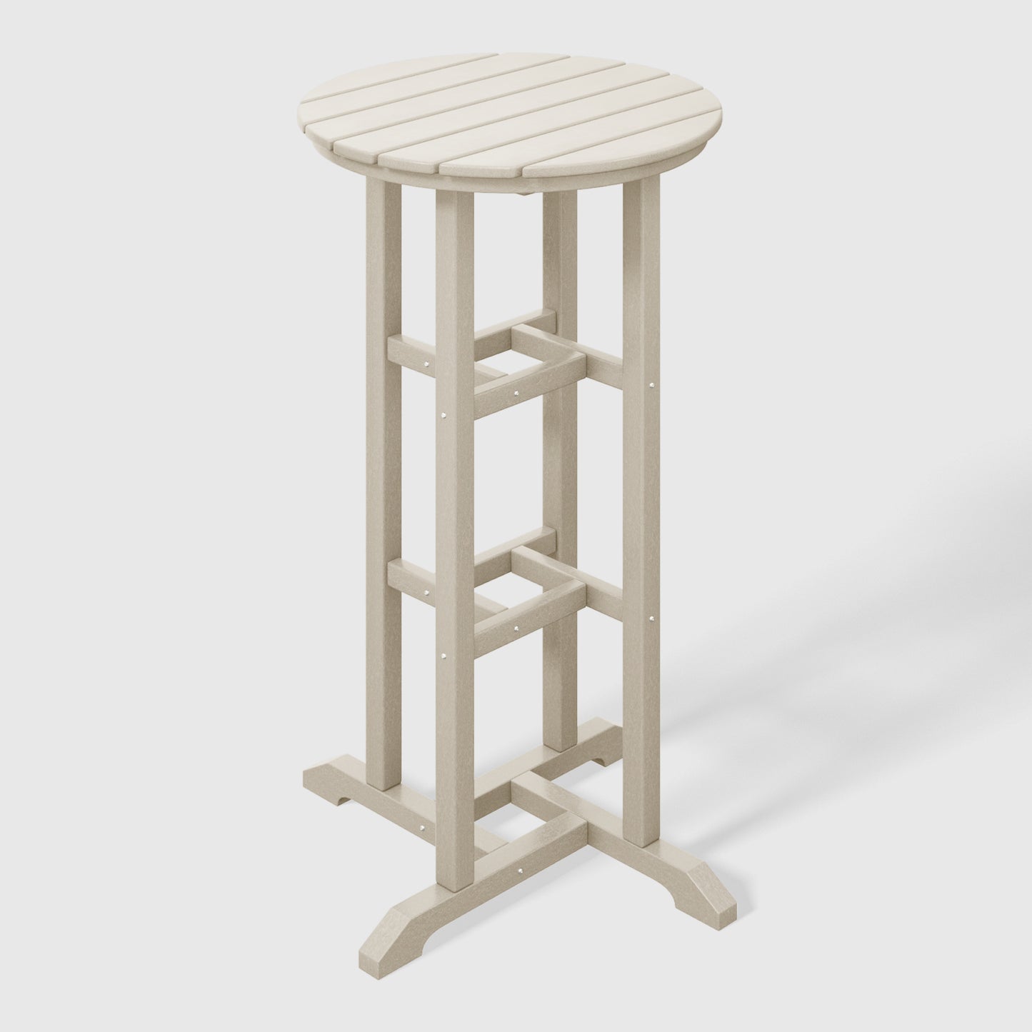 Stockholm All-Weather Outdoor Round Bar Bistro Table (42" Height)