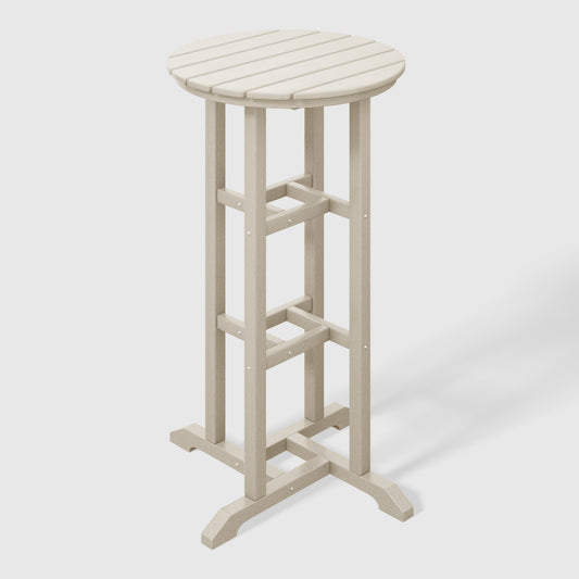 Stockholm All-Weather Outdoor Round Bar Bistro Table (42" Height)