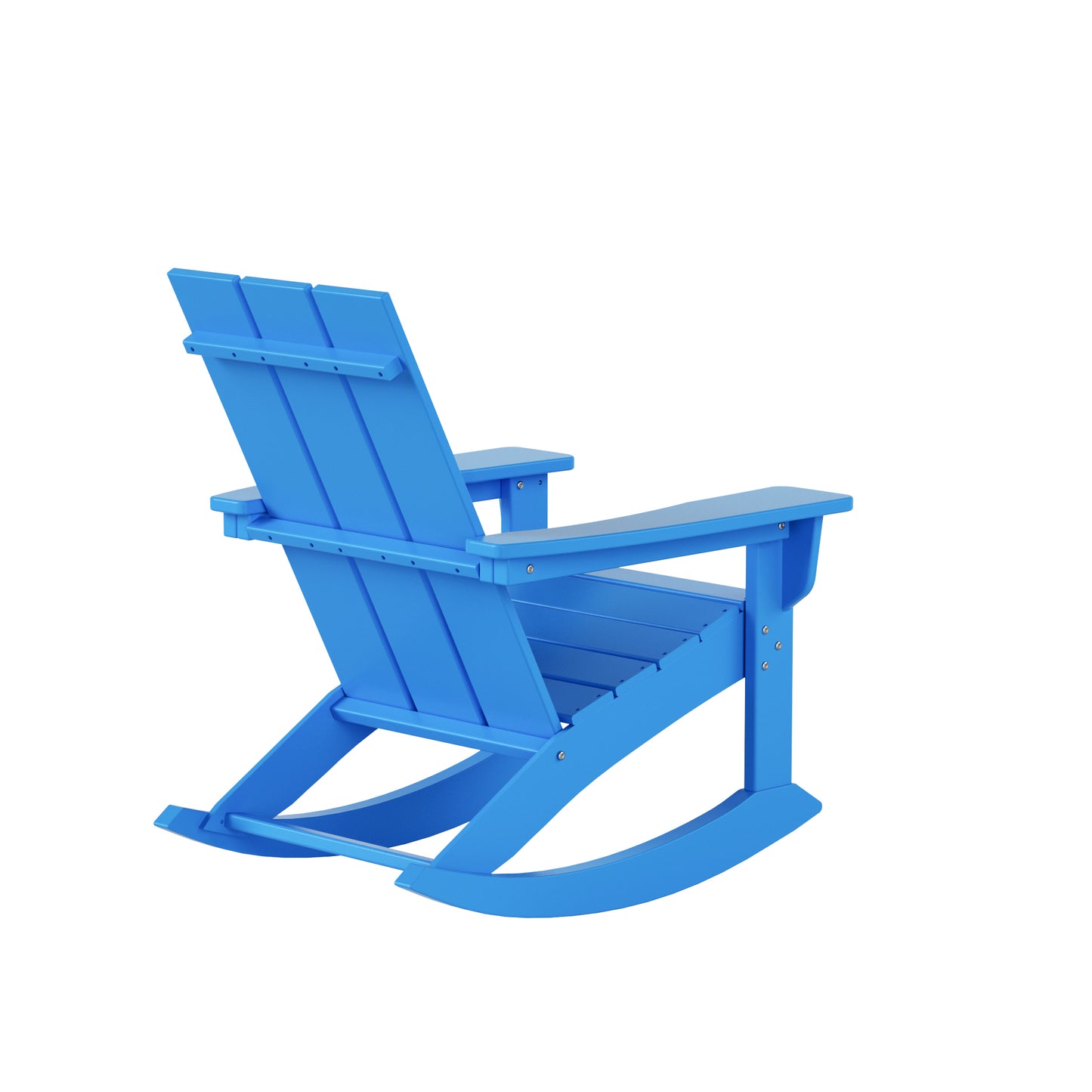 Malibu Modern All-Weather Outdoor Rocking Adirondack Chair