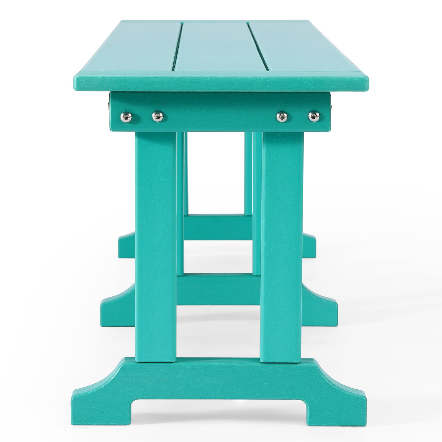Tuscany All-Weather Outdoor 65" Trestle Dining Bench