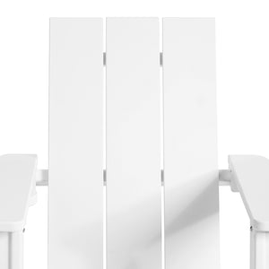 Tiny Terraces Kids Modern Adirondack Rocking Chair with Cup Holder (Set of 2)
