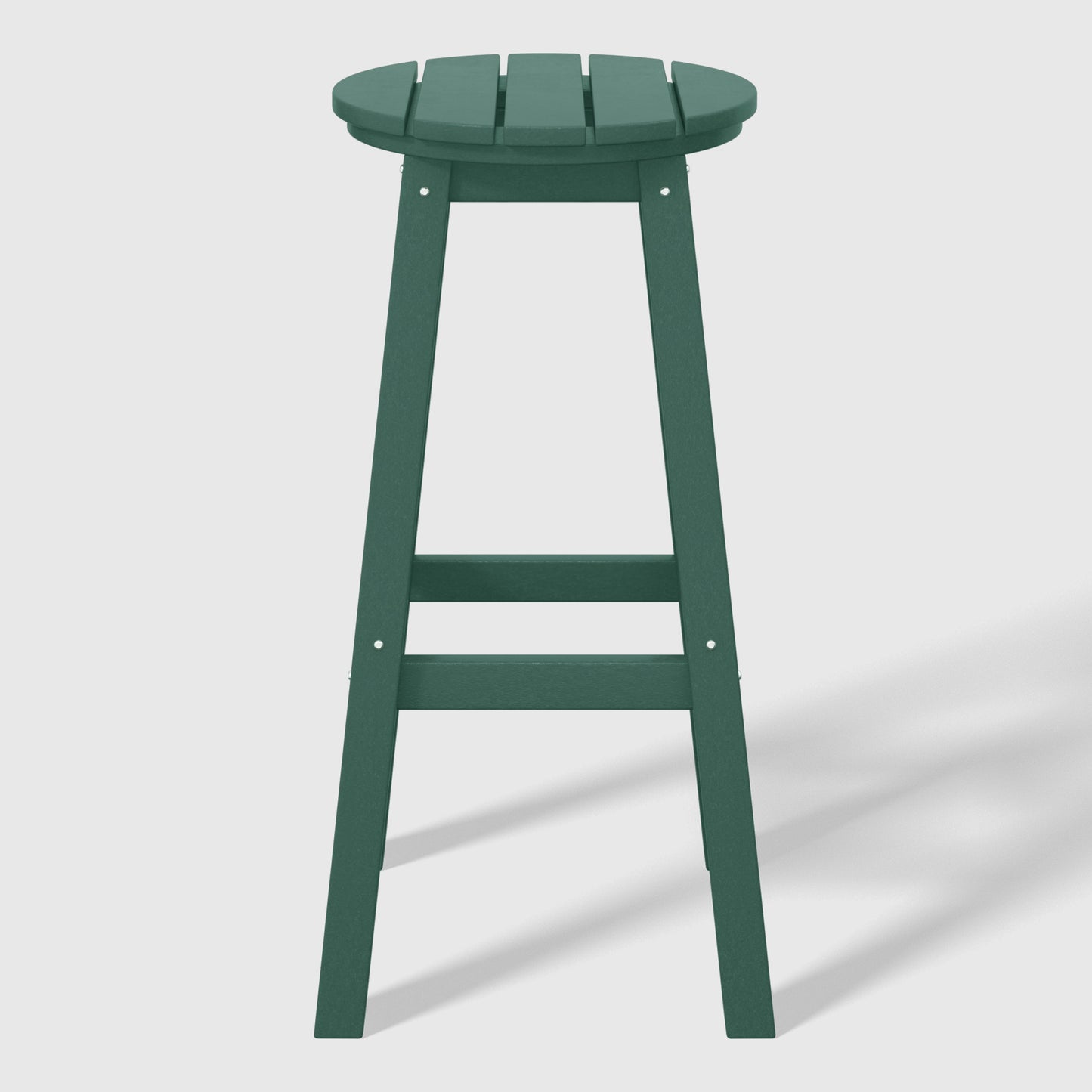 Stockholm All-Weather Outdoor Round Bar Stool (29" Height)
