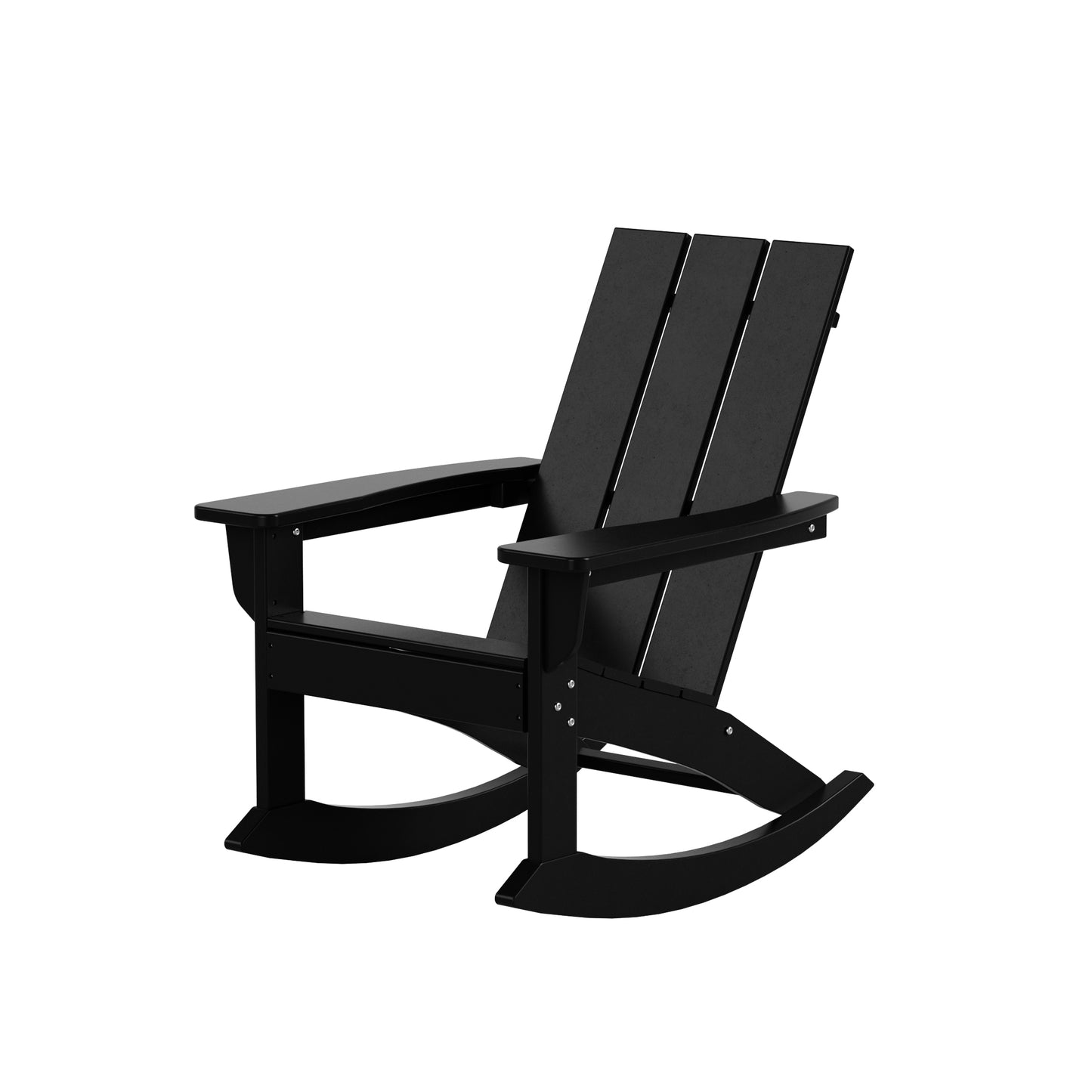 Malibu Modern All-Weather Outdoor Rocking Adirondack Chair