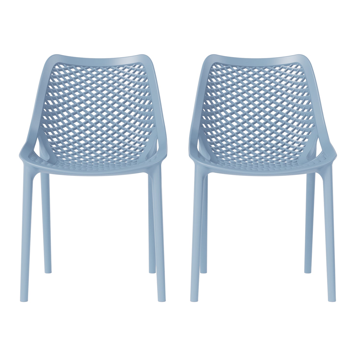 Polyform Stacking Dining Side Chair (Set of 2)