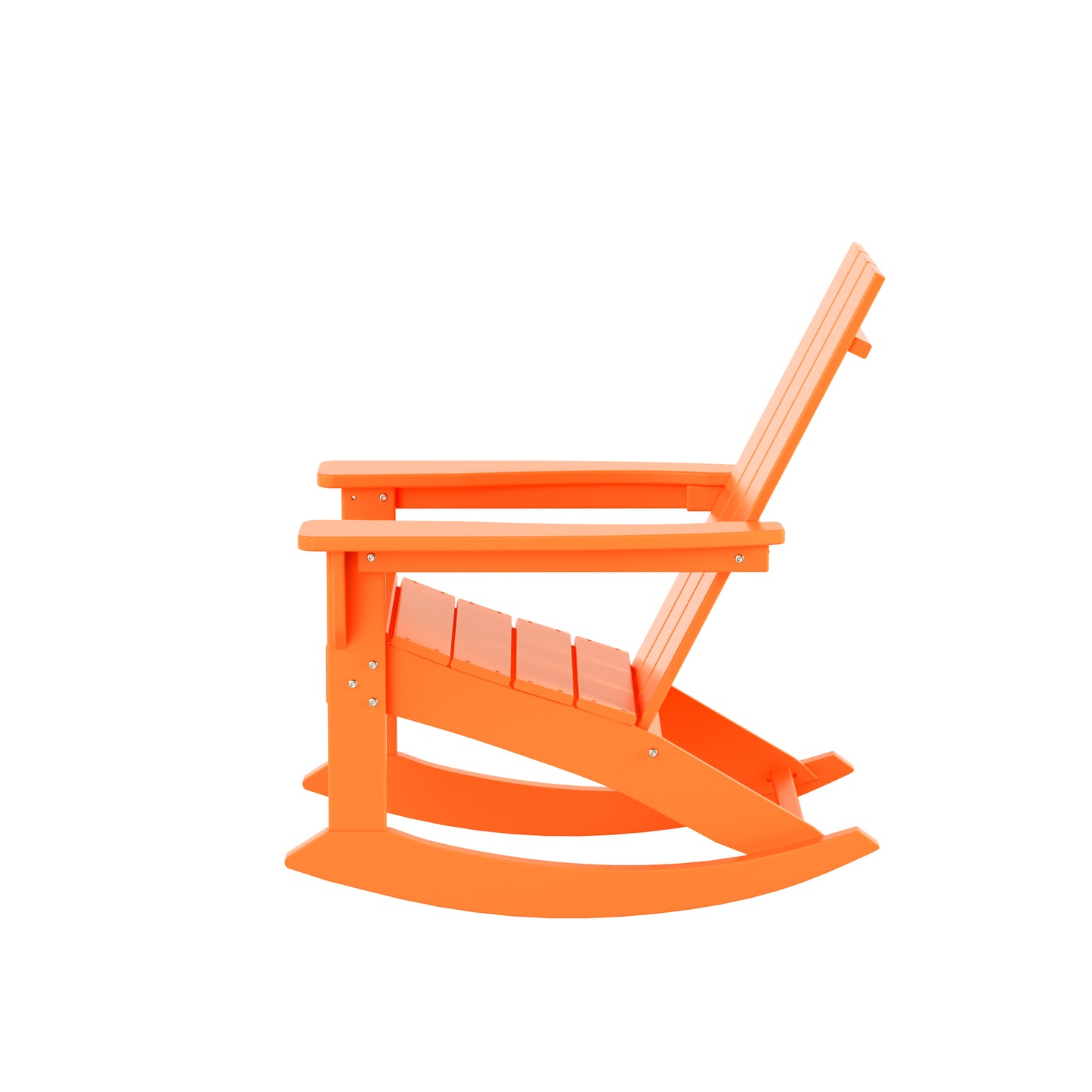 Malibu Modern All-Weather Outdoor Rocking Adirondack Chair