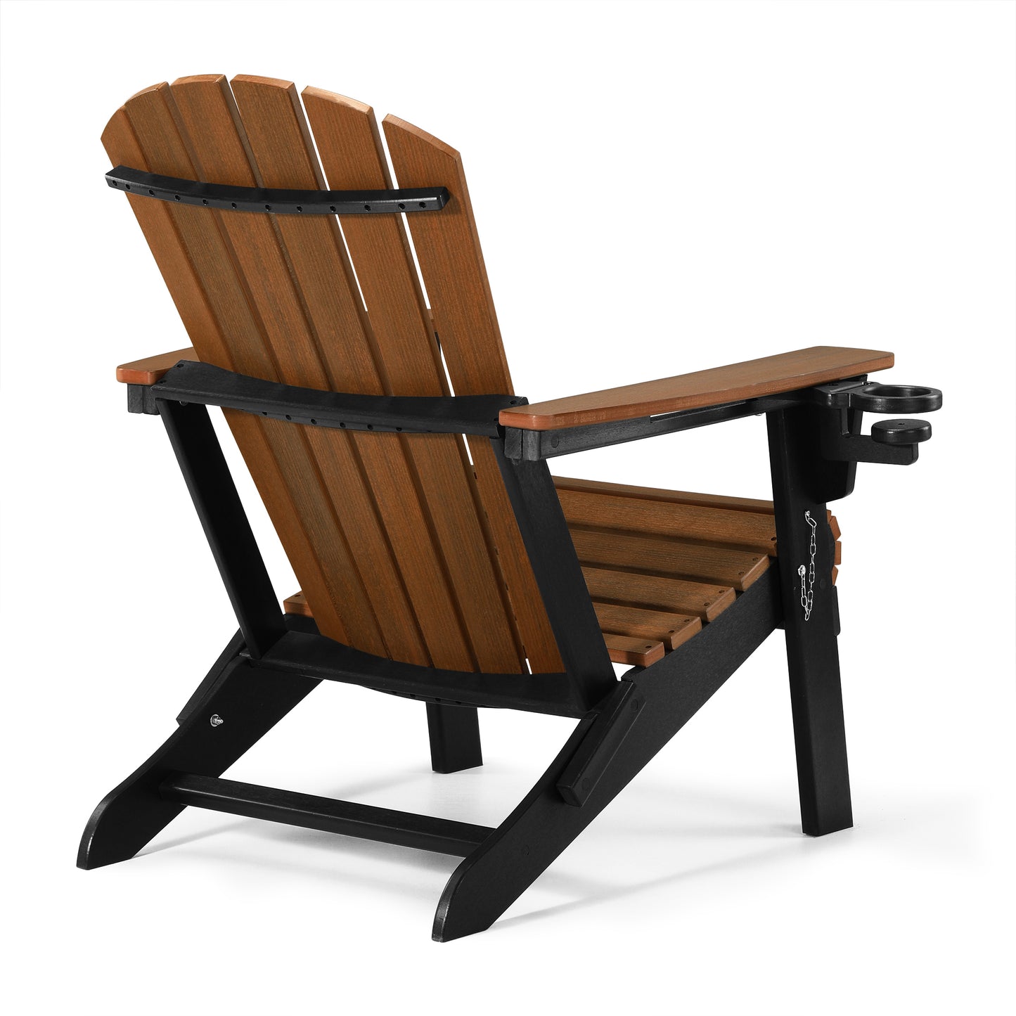 Heritage Ridge Folding Adirondack Chair With Cup Holder
