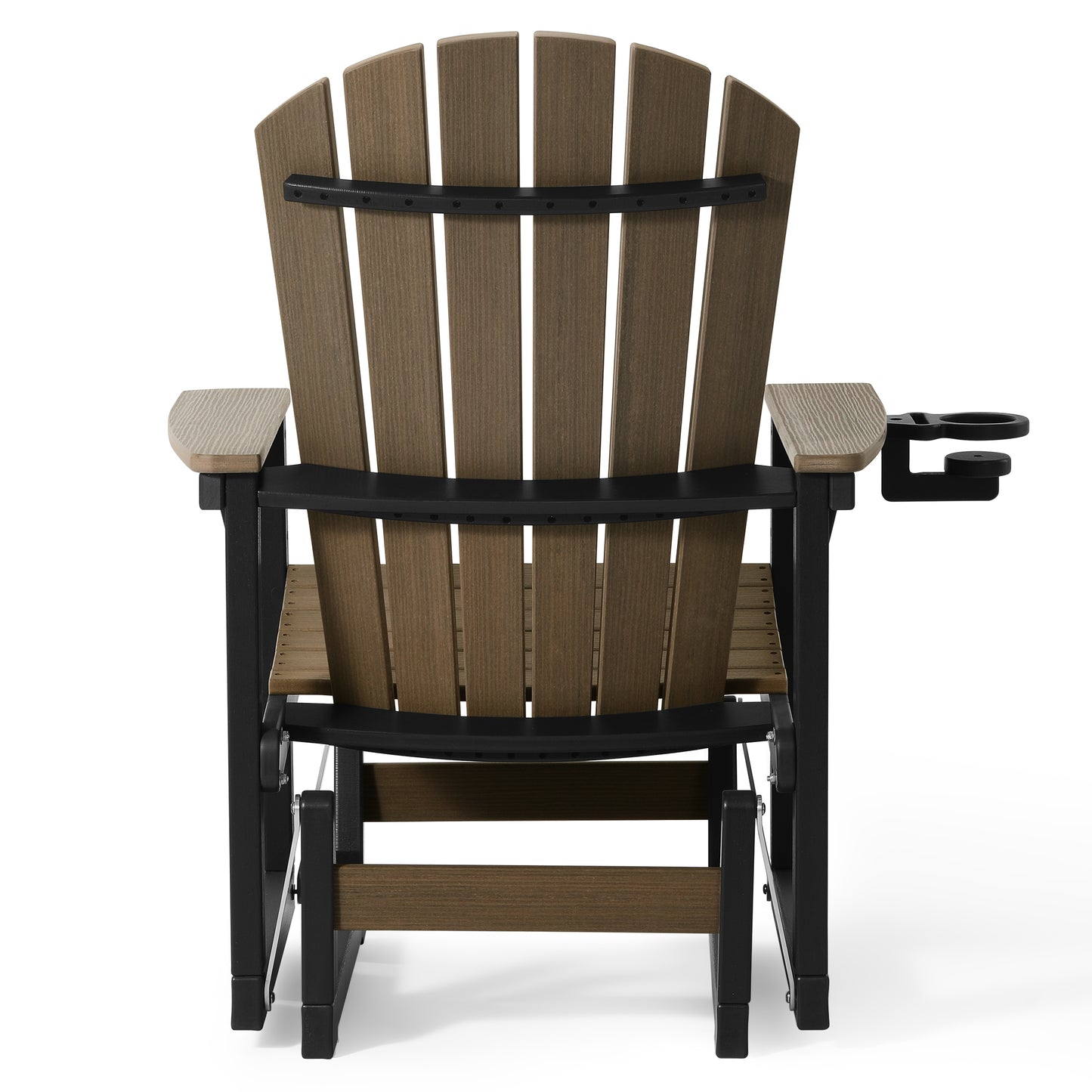 Heritage Ridge Adirondack Glider With Cup Holder