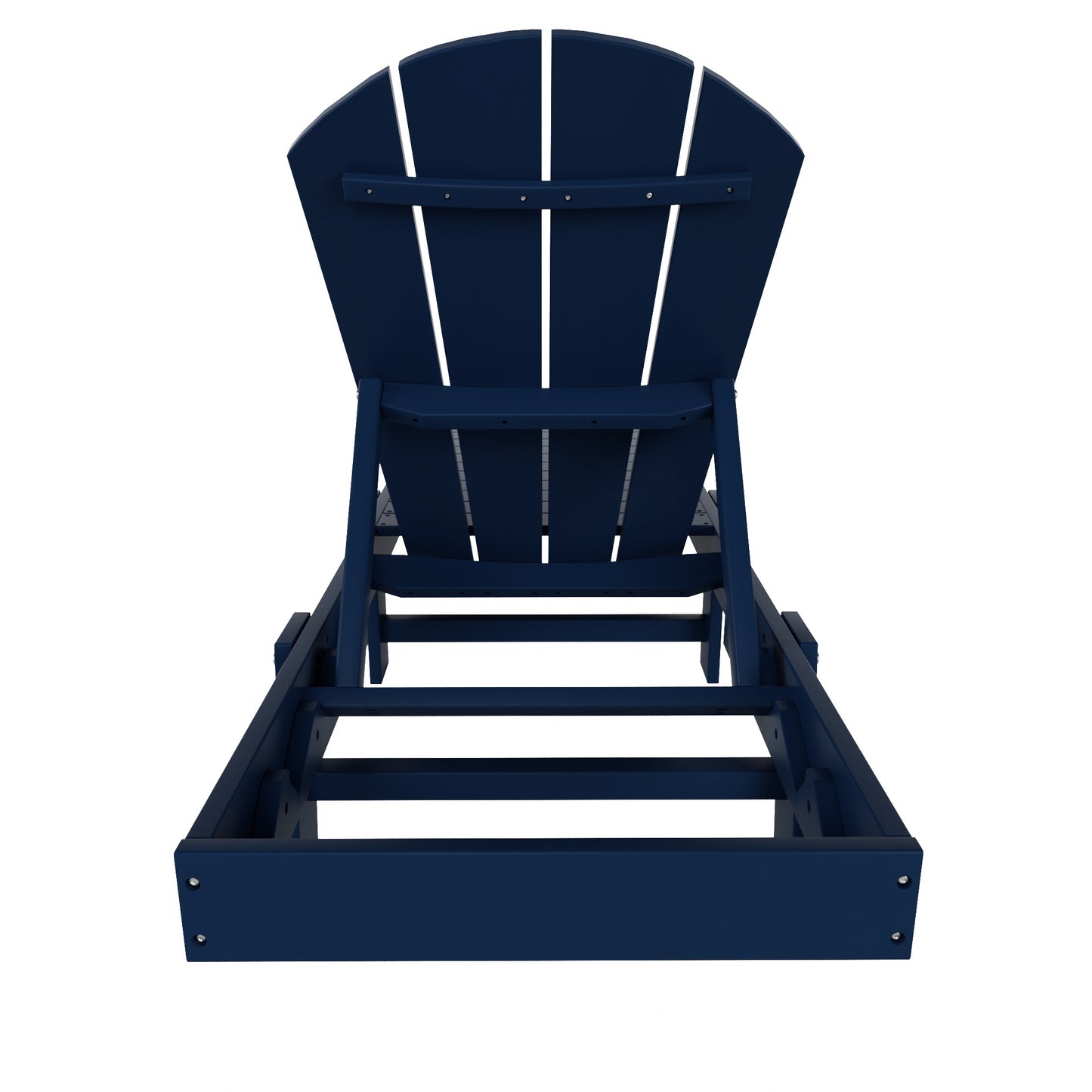 Chatham All-Weather Outdoor Adirondack Reclining Sun Lounger With Wheels