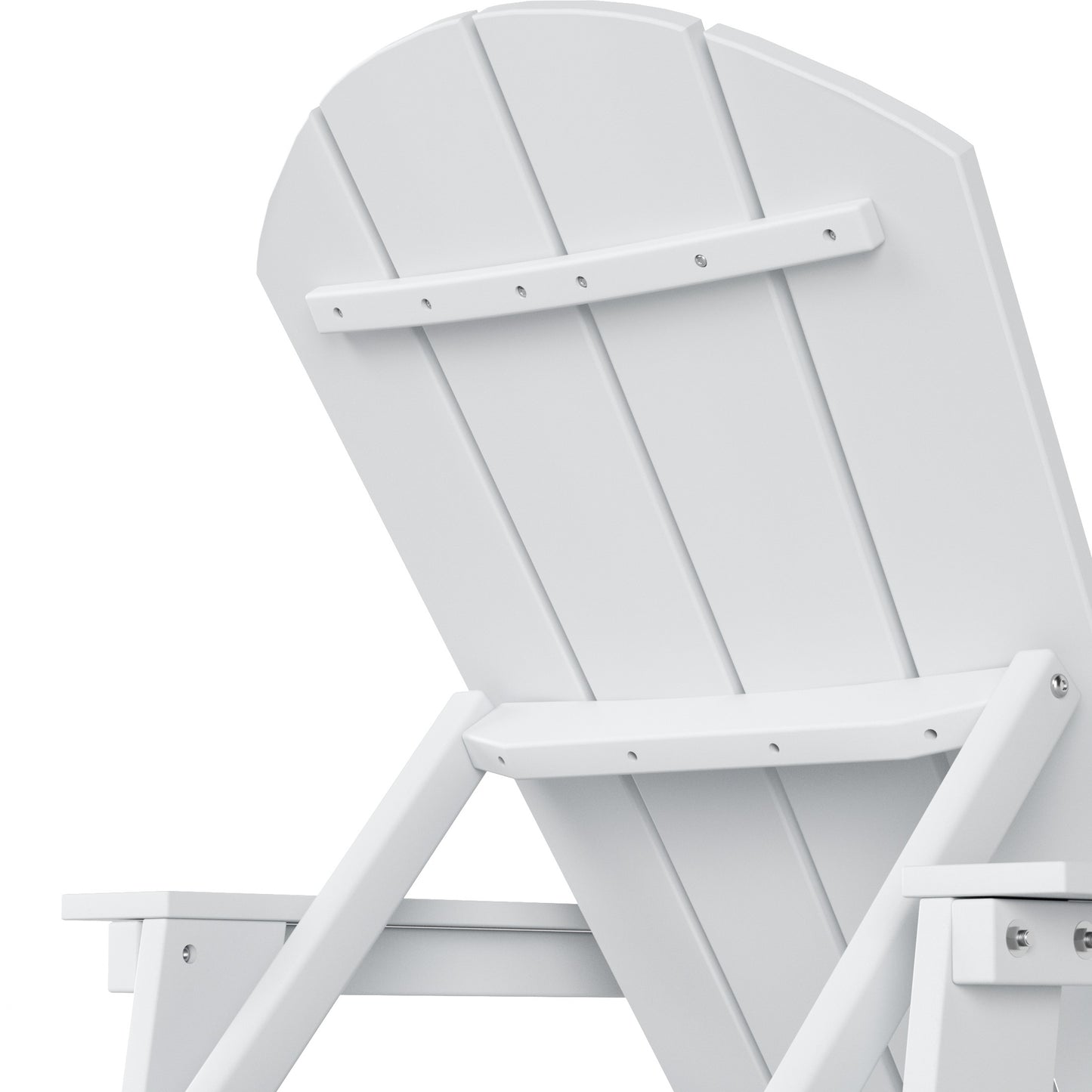 Chatham All-Weather Outdoor Adirondack Reclining Sun Lounger With Arms Rests & Wheels