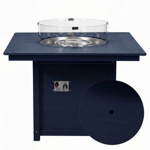 Sedona Square 42" Dining Fire Pit Table