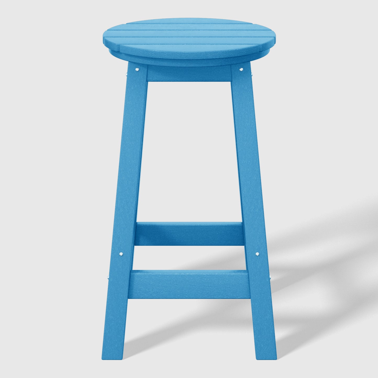 Stockholm All-Weather Outdoor Round Counter Stool (24" Height)