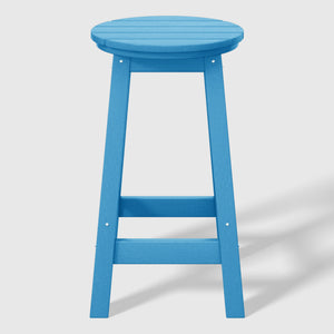 Stockholm All-Weather Outdoor Round Counter Stool (24" Height)