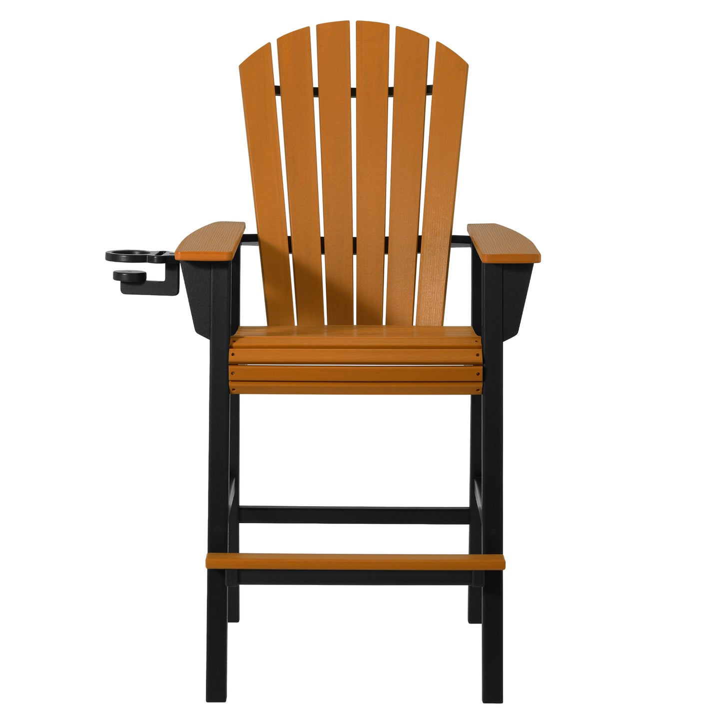 Heritage Ridge Adirondack Bar Chair With Cup Holder