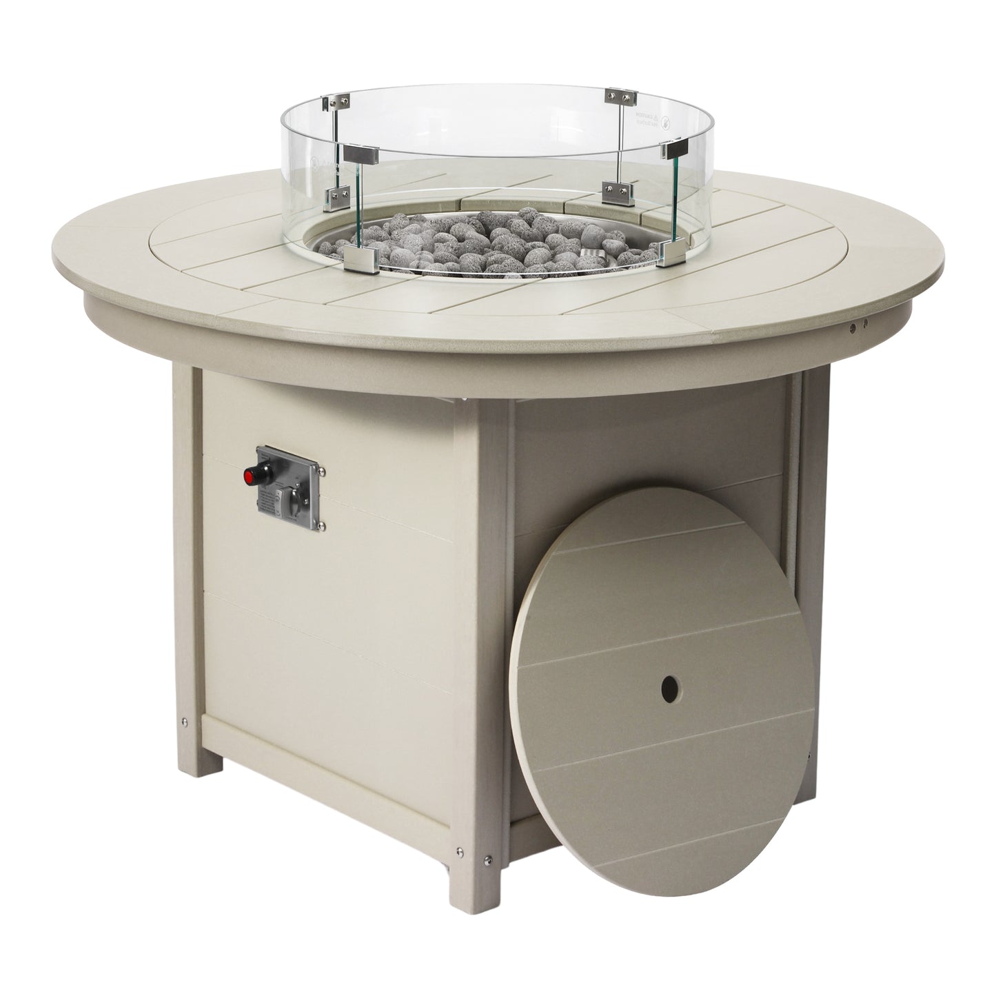 Sedona Round 47" Dining Fire Pit Table