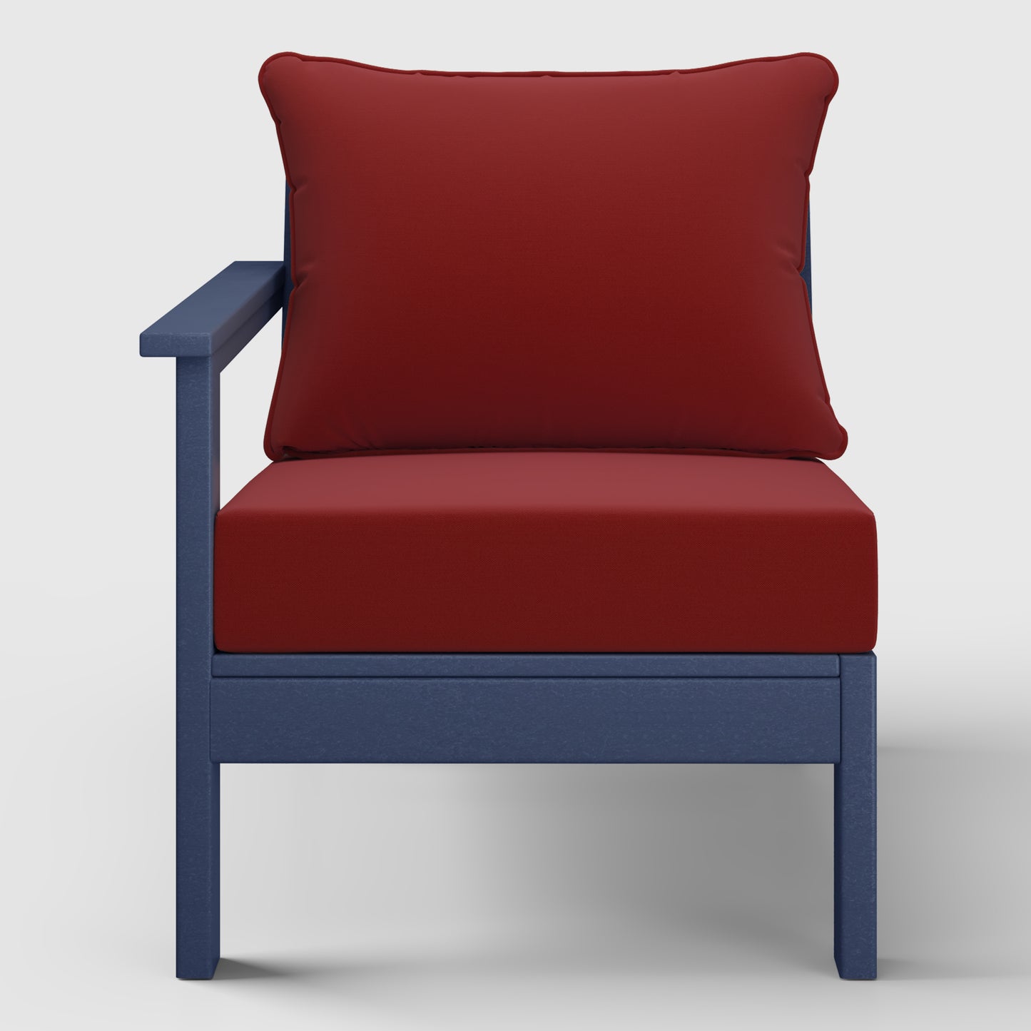 Scottsdale All-Weather Outdoor Modular Deep Seating Left Arm Chair (with Optional Cushions)