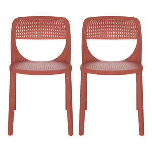 Polyform Stacking Dining Side Chair (Set of 2)