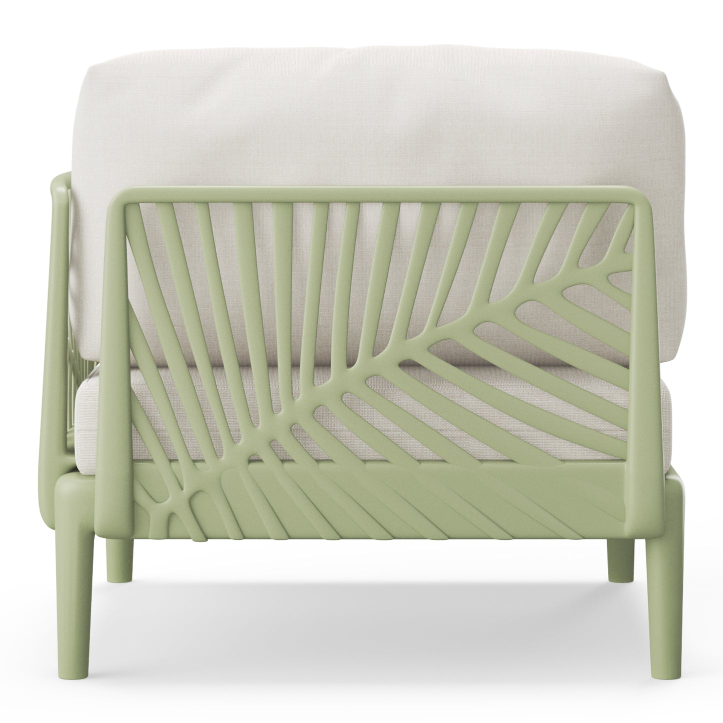 Polyform Deep Seating Right Arm Chair with Cushions