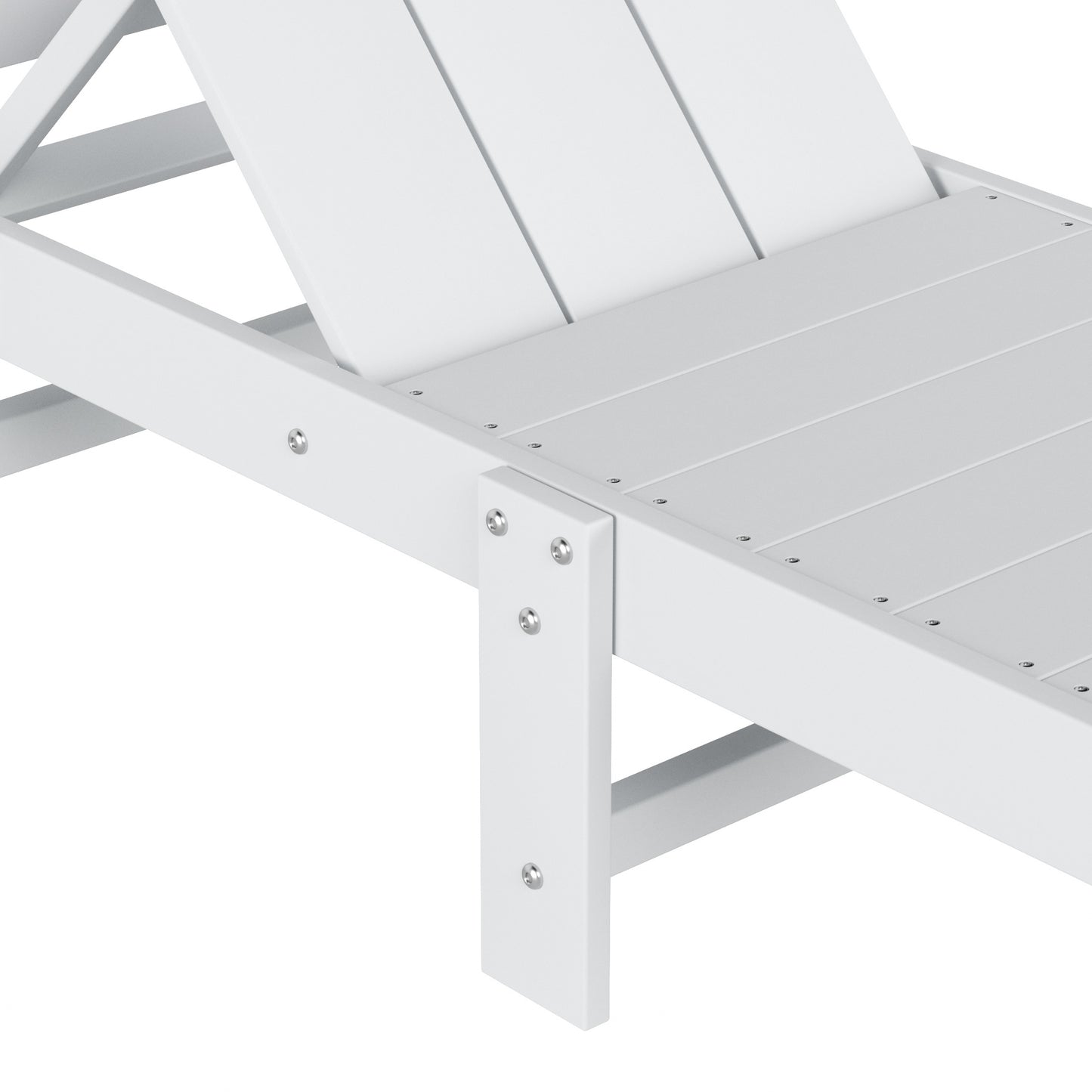 Malibu Modern All-Weather Outdoor Reclining Sun Lounger With Wheels