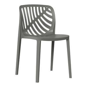 Patio Stacking Dining Side Chair (Set of 2)