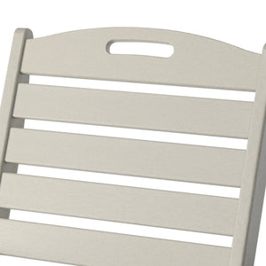 Aarhus All-Weather Outdoor Patio Folding Tall Back Dining Chair (38" High)